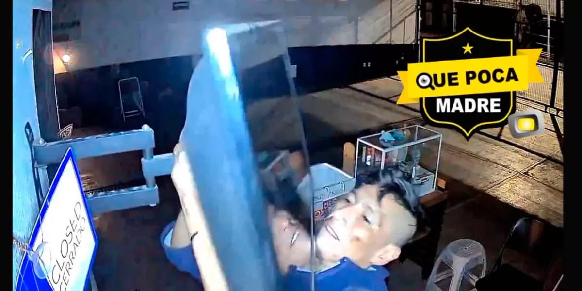 VIDEO. Cámaras graban robo dentro de un autolavado 