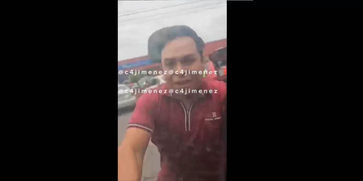 Video evidencia intento de extorsión de montachoques en Nezahualtcoyotl