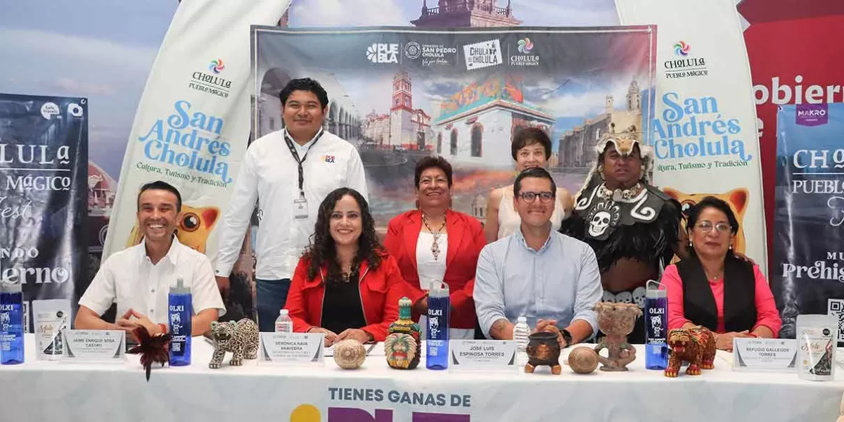 Anuncian el “Cholula Pueblo Mágico Fest”, encuentro cultural y gastronómico 
