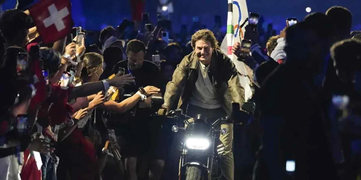 Con Tom Cruise como protagonista, recibe la estafeta de Los ángeles 2028 al estilo misión imposible