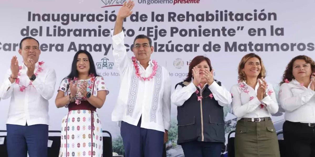 Quedó rehabilitado el Libramiento “Eje Poniente” en Izúcar