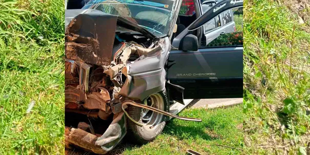 Joven murió prensado al estrellarse contra un muro en Huejo