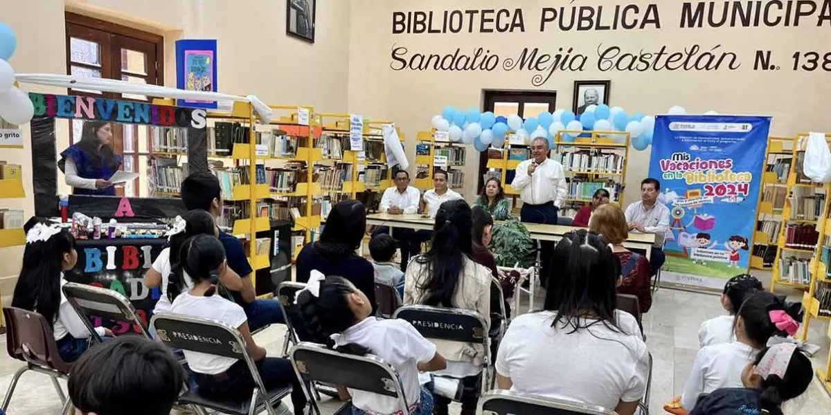 “Mis Vacaciones en la Biblioteca 2024” concluyó con éxito en Huauchinango 