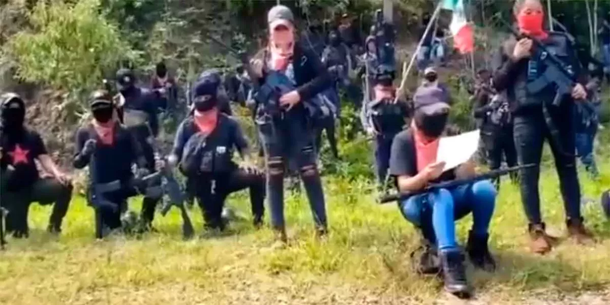 Integrantes del EZLN se unen contra el narcotráfico en Chiapas tras ola de violencia