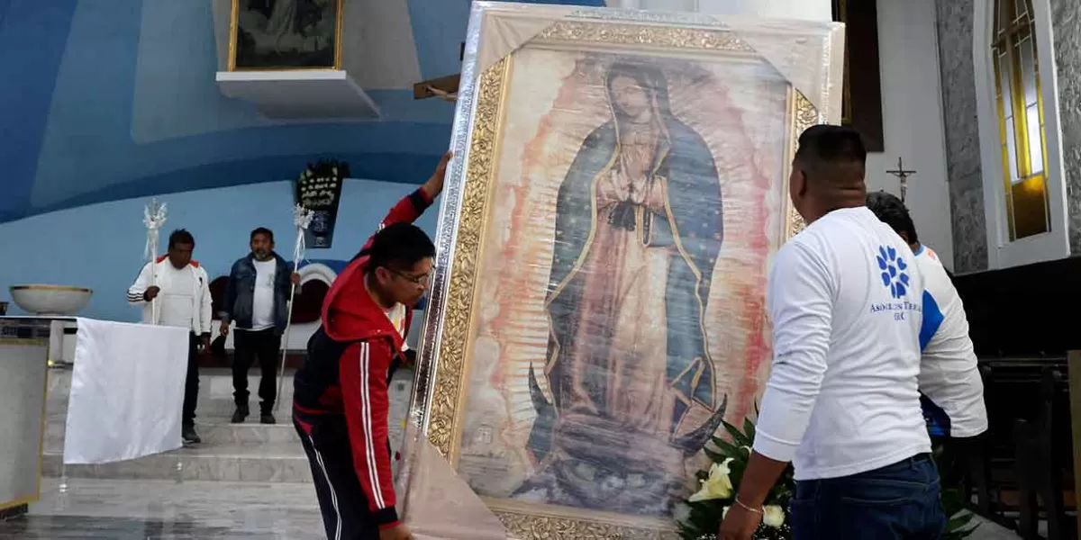 Con mensaje de paz y esperanza llega la Antorcha Guadalupana a Puebla