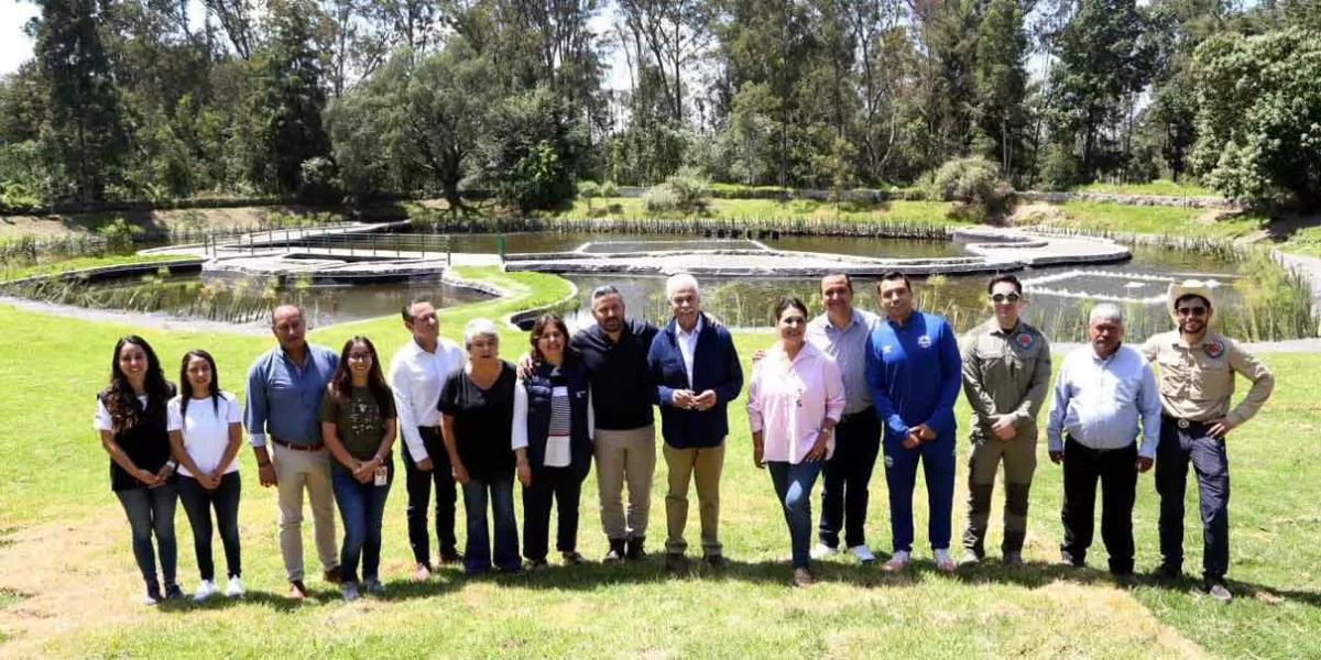 Entrega Ayuntamiento de Puebla segunda etapa del parque del Ajolote