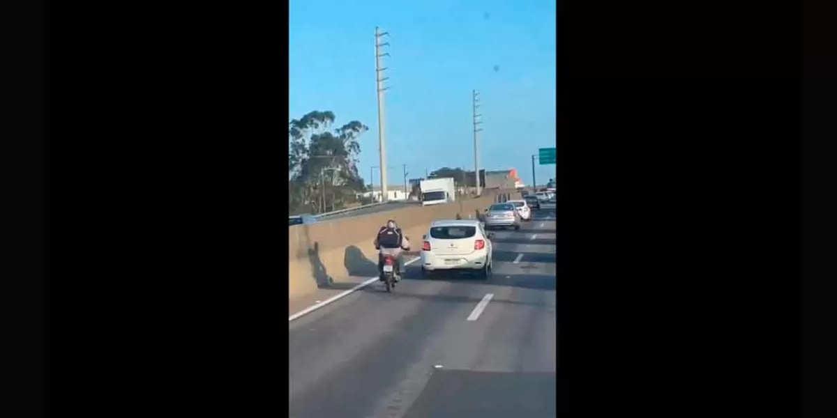 IMAGENES SENSIBLES. Biker termina pagando con su vida su extrema violencia 