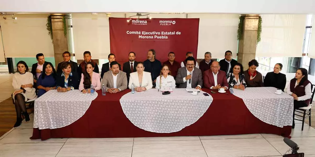 Dejar atrás campañas sucias contra reforma al Poder Judicial, pide Morena en Puebla