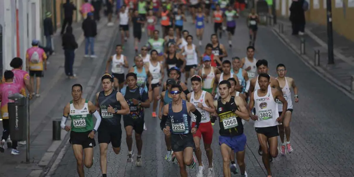 Cierre de vialidades este domingo por el Maratón de Puebla