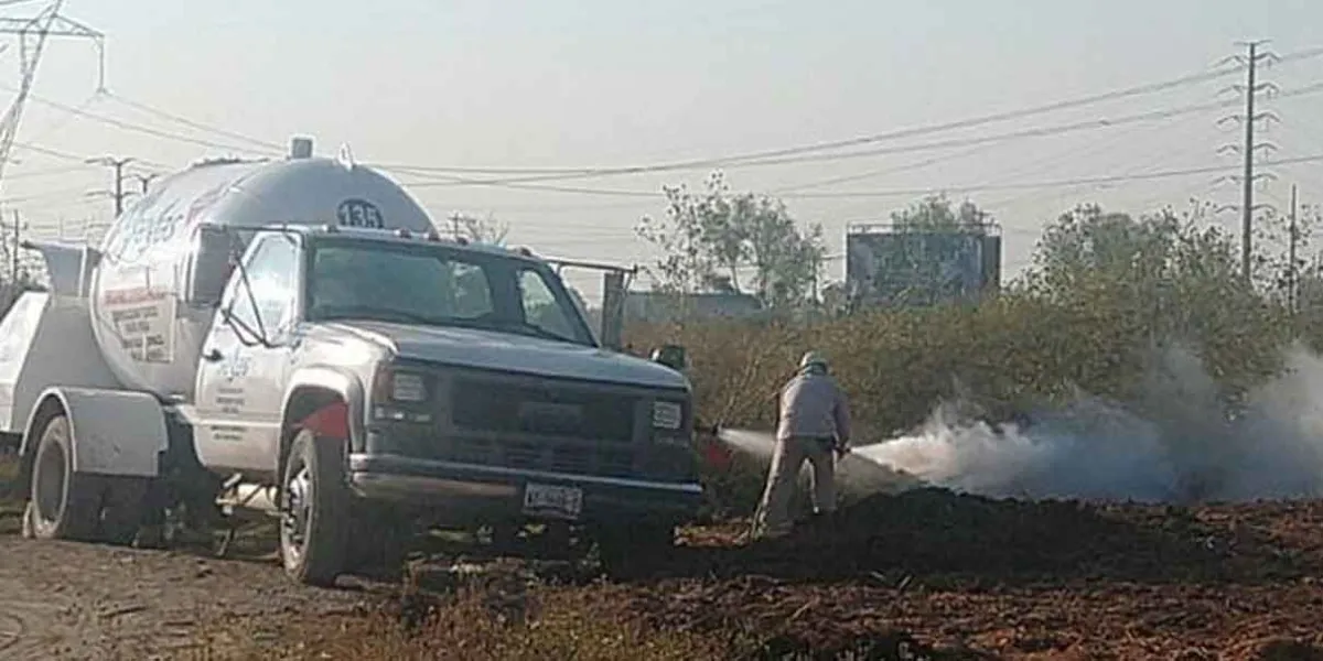 Robo de combustible provocan fuga de gas en Texmelucan