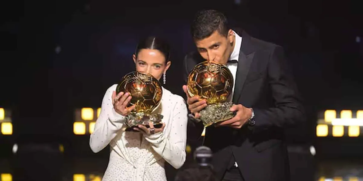 Rodri y Aitana Bonmatí ganan el Balón de Oro 2024