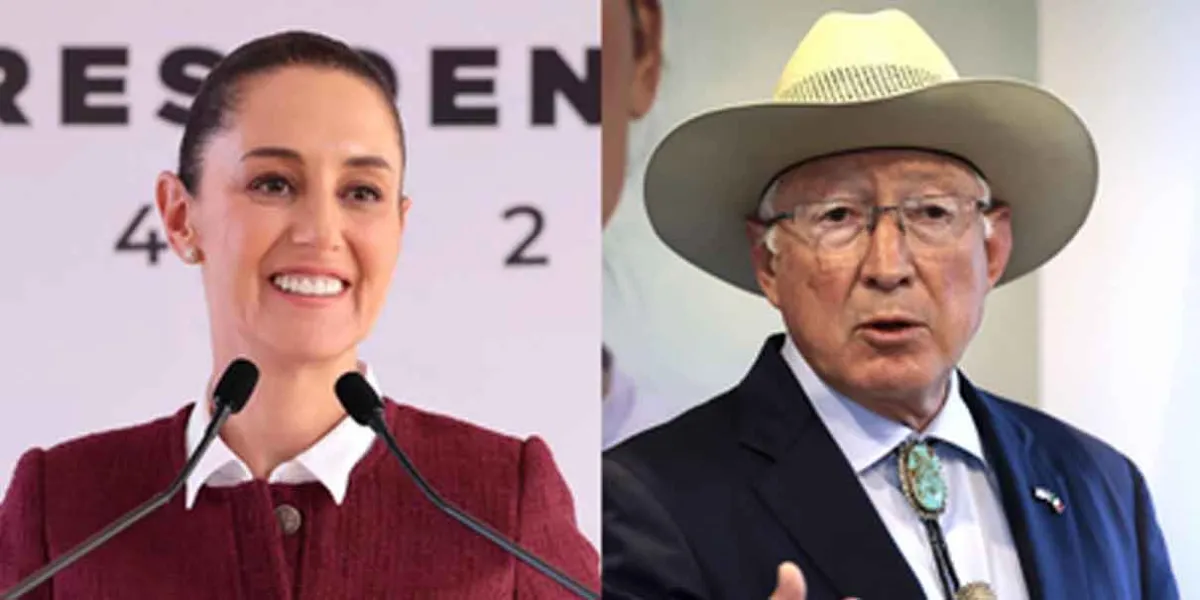 Sheinbaum condicionó comunicación con el embajador Ken Salazar