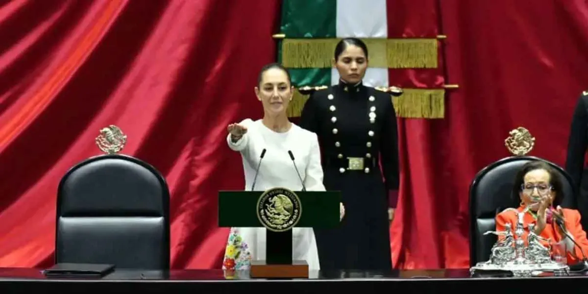 Sheinbaum toma protesta como presidenta de México y emite su primer mensaje