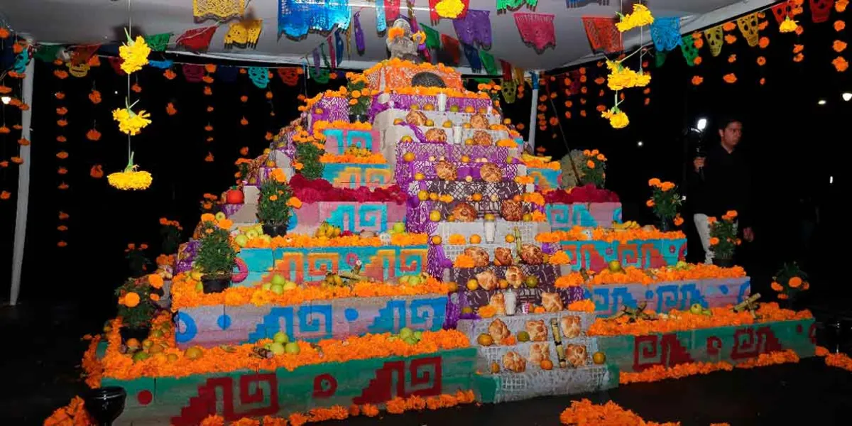 Edil de San Pedro Cholula inauguró el Huey Miccailhuitl, la Gran Fiesta de los Muertos