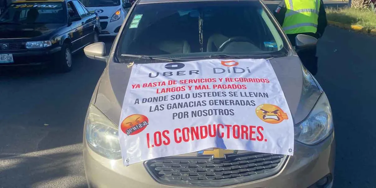 Trabajadores de Didi y Uber piden revisión de tarifas, prestaciones y seguridad