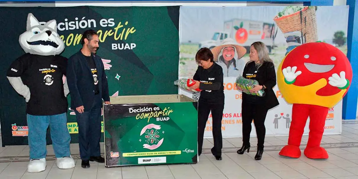 Signan convenio BUAP y Fundación Banco de Alimentos Cáritas de Puebla