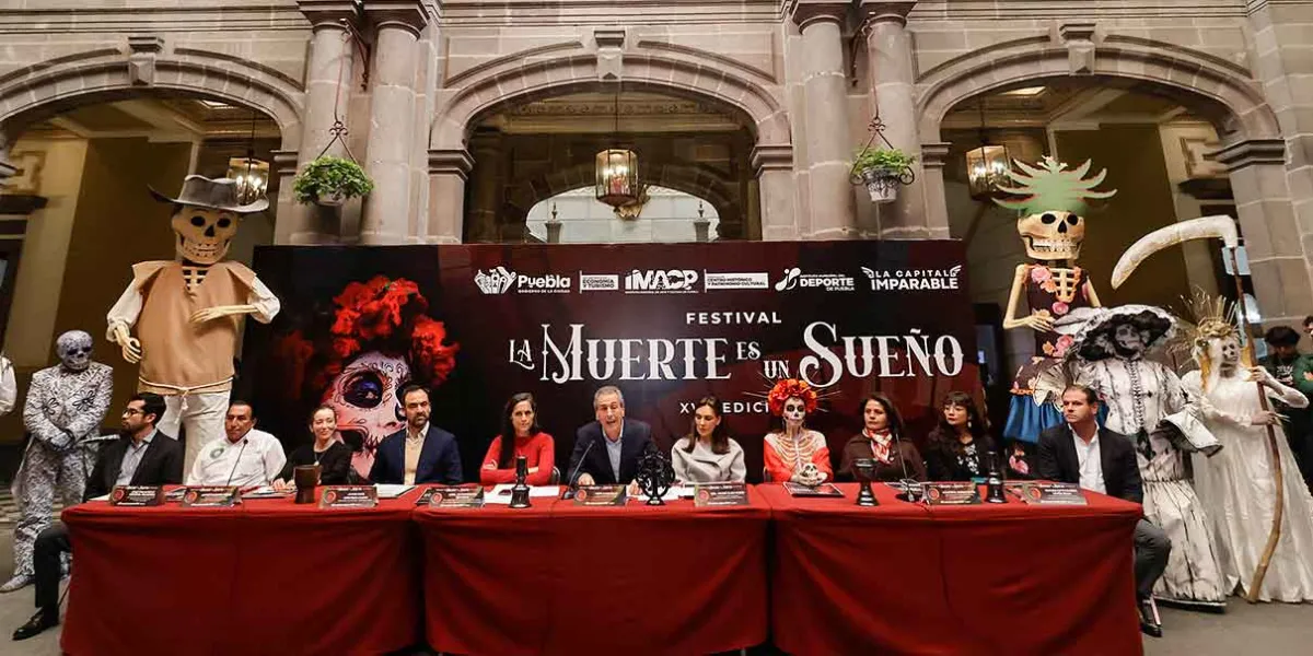 Llega el festival “La Muerte es un sueño” a Puebla; esperan derrama de 530 mdp