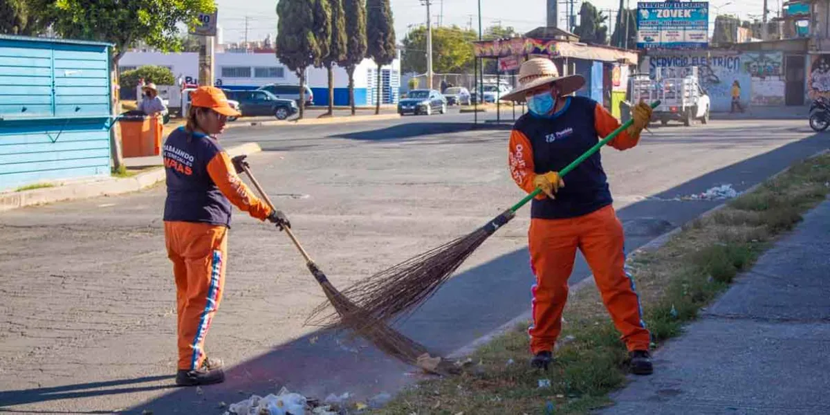 OOSL realiza casi 5 mil jornadas de Limpieza en Puebla para una ciudad más bella