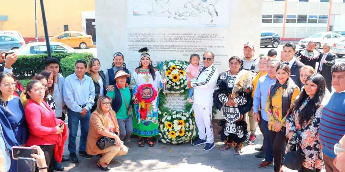 Alcaldesa rinde homenaje a la memoria del pueblo al conmemorar 505 años de la Matanza de Cholula