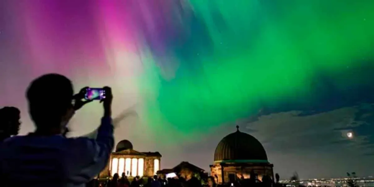 VIDEO. Deslumbrante avistamiento de auroras boreales en Europa tras tormenta solar