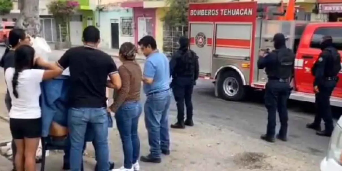 Explosión de tanque de gas estacionario deja un herido en Tehuacán