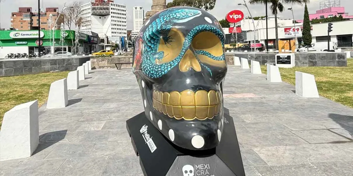 Expo "Mexicráneos" permanecerá en la Ciudad Puebla