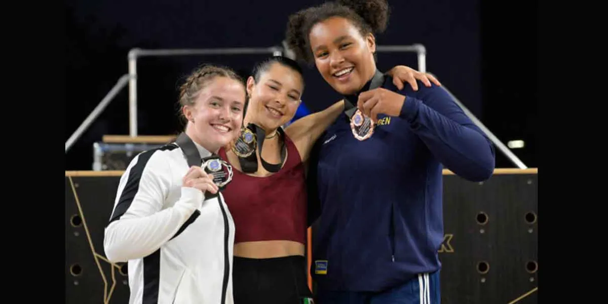 VIDEO.La mexicana Ella Bucio se lleva la medalla de oro en Campeonato Mundial de Parkour