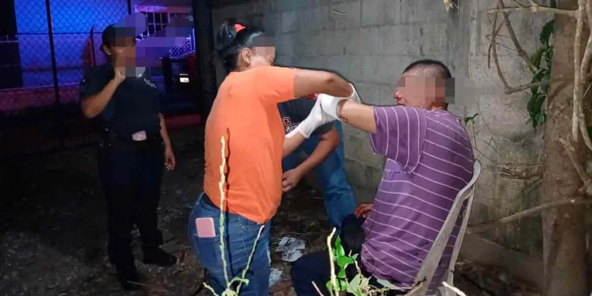 Hermanos borrachos se convirtieron en gladiadores; uno recibió un machetazo