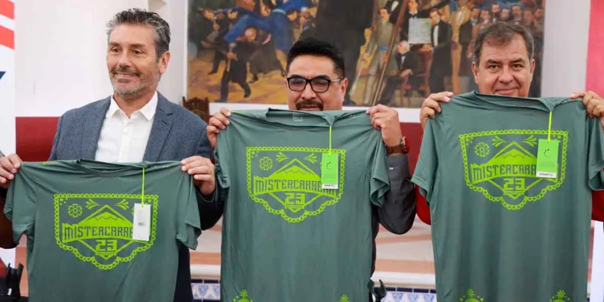 Presentaron el jersey oficial de la Mistercarrera en Atlixco