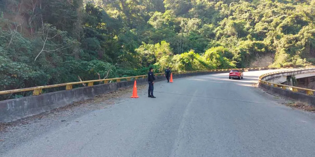 Hallan restos humanos en la México-Tuxpan