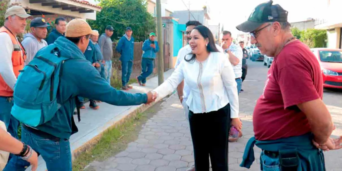 Tonantzin Fernández exhortó al Sosapach a mejorar servicio de agua