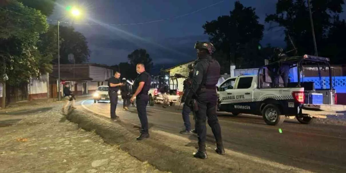 Grupo armado desata balacera en secuestro  dueño del restaurante Gran Tariácuri