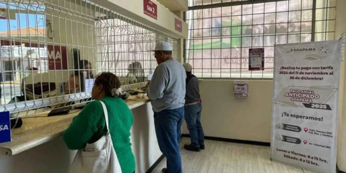 Ahorra con el Pago Anticipado de Agua 2025 en SOAPAMA Atlixco