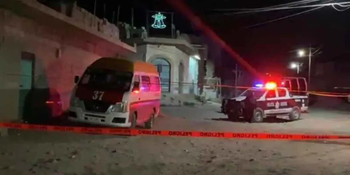 Asesinan a chofer de la Ruta 37 en Santiago Miahuatlán