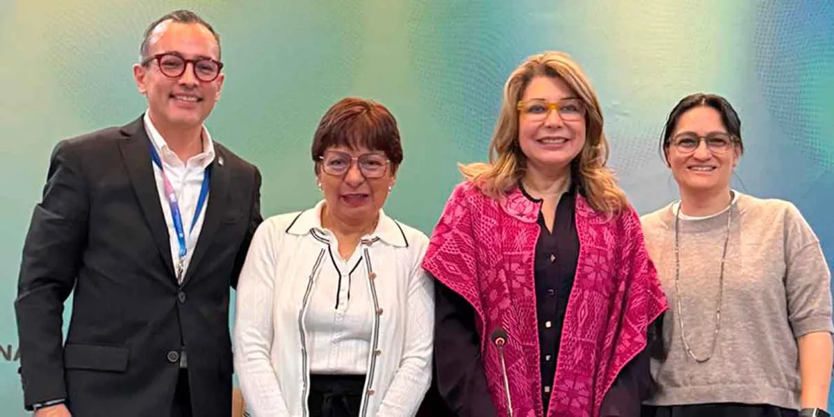 Lilia Cedillo participa en el VII Foro OCDE-UdeG en la FIL de Guadalajar