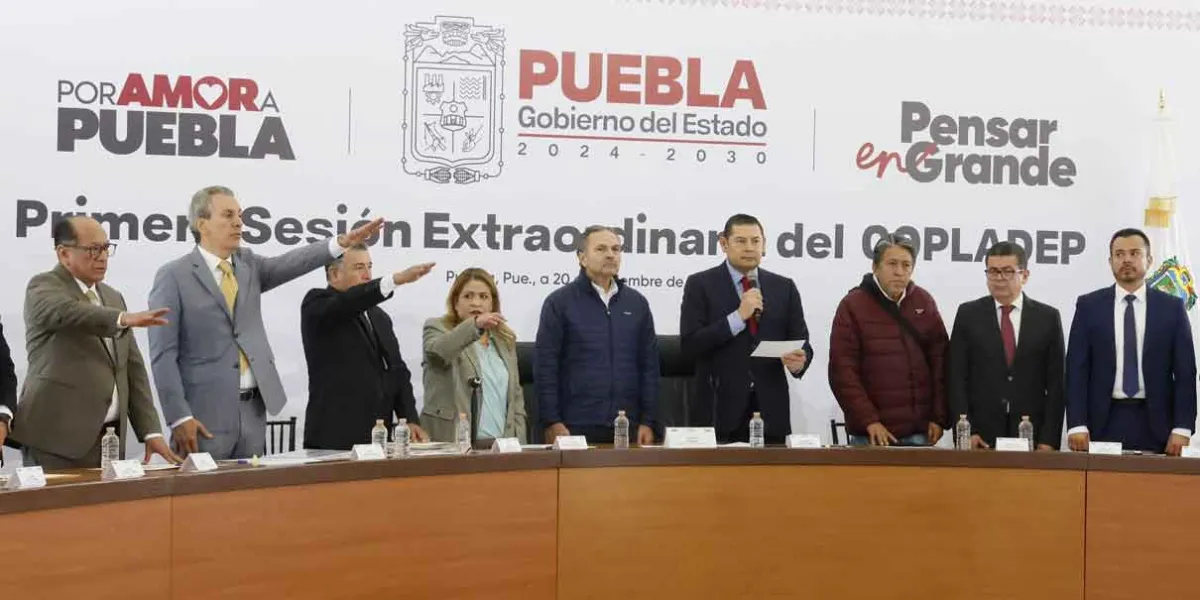 Instalan Comité de Planeación para el Desarrollo del Estado de Puebla