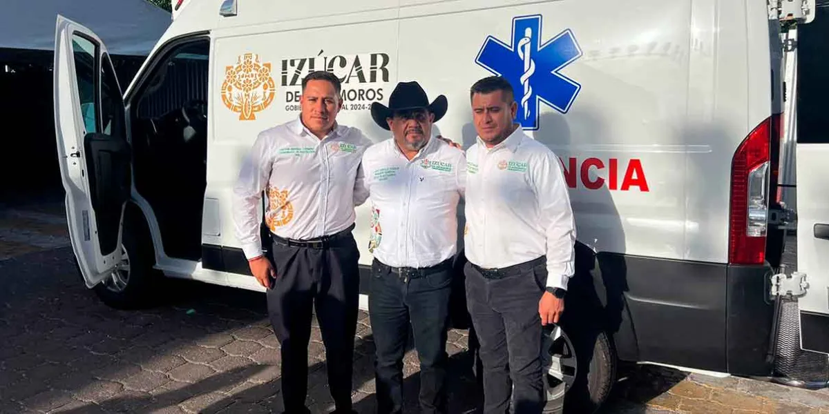 Izúcar refuerza su servicio de emergencias con nueva ambulancia