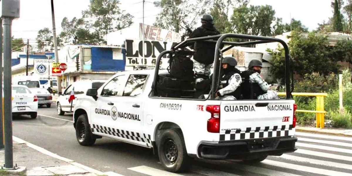 La Guardia Nacional incluida en el operativo Guadalupe-Reyes de la capital