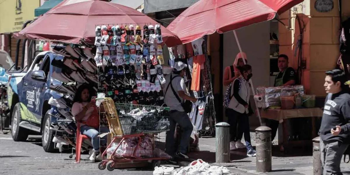 Regresaron los ambulantes al centro histórico de la capital