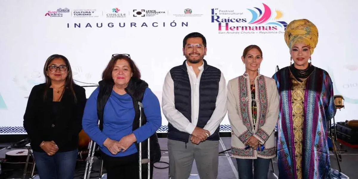 San Andrés Cholula inaugura el Primer Festival Intercultural con República Dominicana