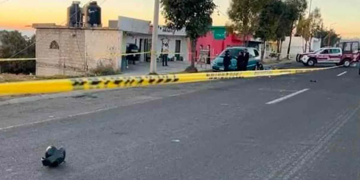 Arrollan y mueren motociclista y menor de edad en El Seco y Guadalupe Victoria