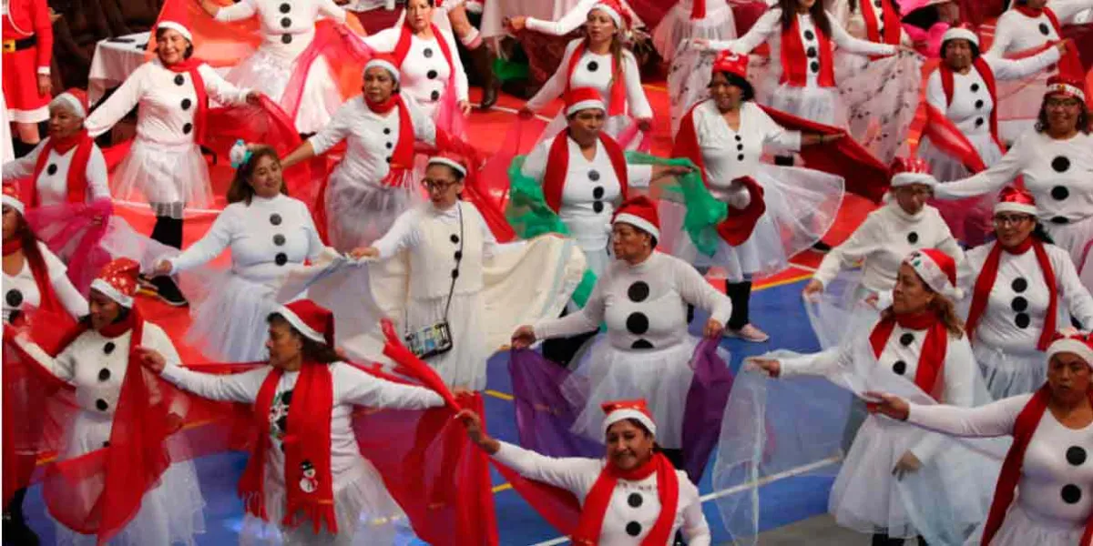 Exitoso Festival de Activación Física Navideño en Puebla