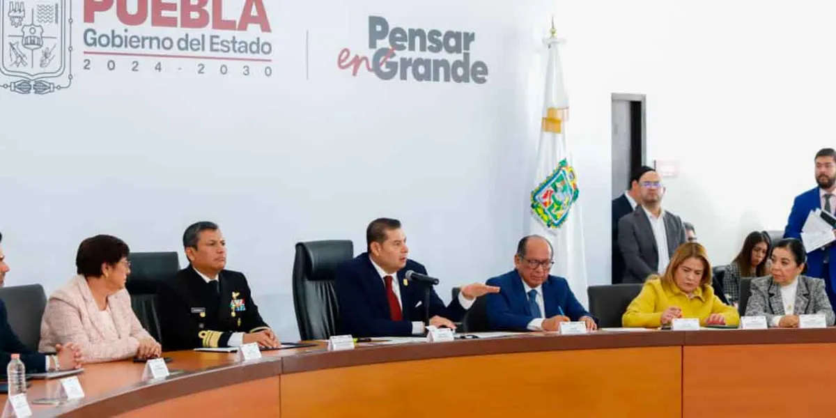 Coordinación con los tres niveles de gobierno permitió reducción del 60% en homicidios en Puebla: Armenta