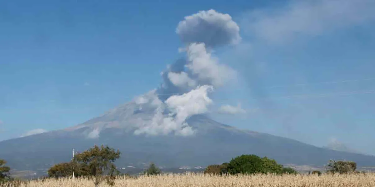 Autoridades activaron Programa Especial para Contingencias del volcán Popocatépetl