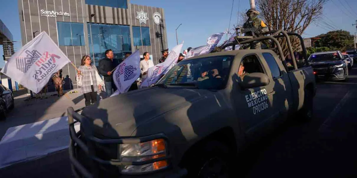 El operativo Guadalupe-Reyes de San Andrés Cholula fue reforzado con Sedena y Guardia Nacional