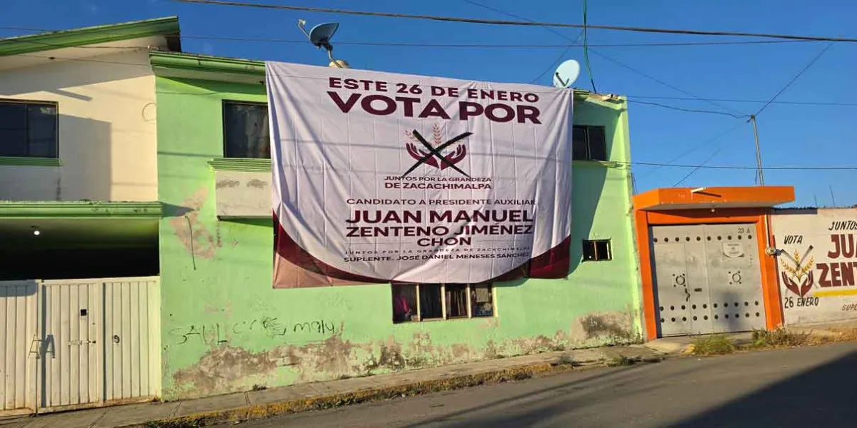 Candidatos de Zacachimalpa suspenden campañas por asesinato de Juan Manuel Zenteno