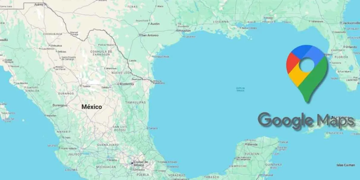 Google “da gusto” a Trump y cambiará el nombre del Golfo de México por el de 'Golfo de América'