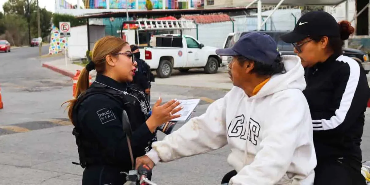 Arranca campaña preventiva sobre el uso de casco en motociclistas en Chiautzingo
