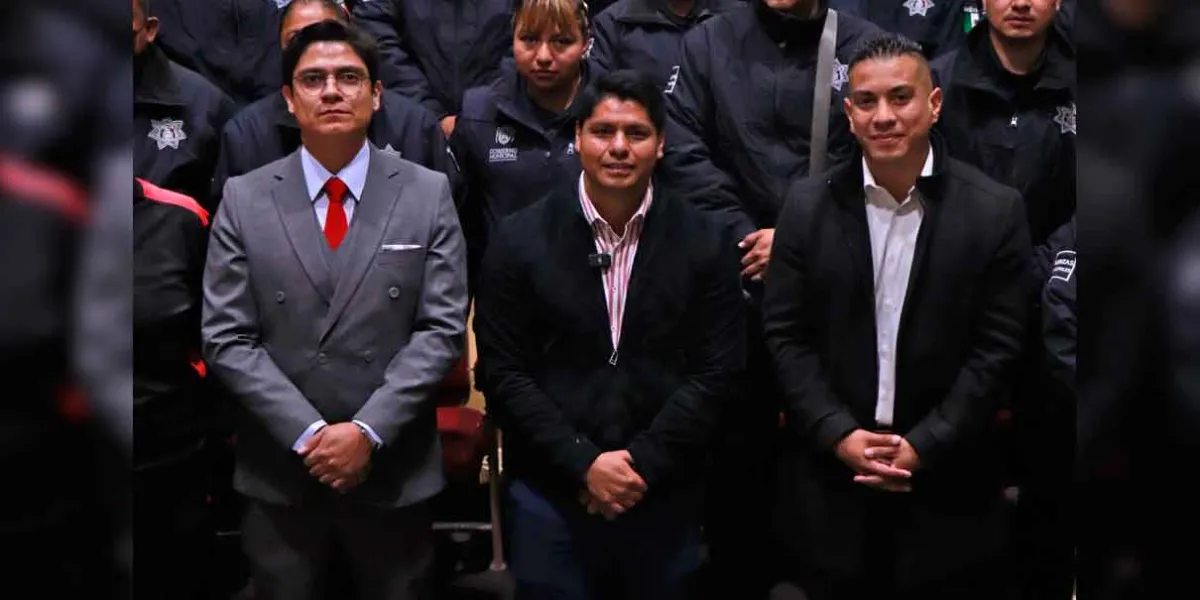 Reconoce Omar Muñoz labor de elementos de la SSCYPC de Cuautlancingo 