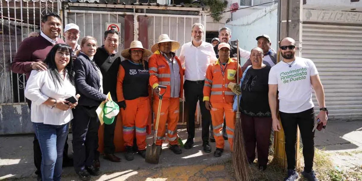 Supervisa José Chedraui mantenimiento de áreas verdes de la colonia Las Hadas